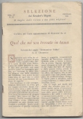 Selezione dei ragazzi - n� 17 - 1� giugno 1961 di 