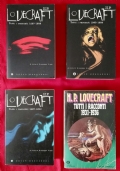 LOVECRAFT (8 Voll.) - Le montagne della follia / L�ombra venuta dal tempo / La morte alata / Racconti agghiaccianti / Il misterioso caso di Dexter Ward / La casa stregata / I racconti del Necronomicon / La ricerca onirica dello sconosciuto Kadath di 