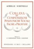 COLLANA DI COMPOSIZIONI POLIFONICHE VOCALI SACRE E PROFANE VOL.2 di 