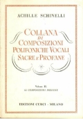 COLLANA DI COMPOSIZIONI POLIFONICHE VOCALI SACRE E PROFANE VOL.3 di 