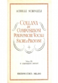 COLLANA DI COMPOSIZIONI POLIFONICHE VOCALI SACRE E PROFANE VOL.4 di 