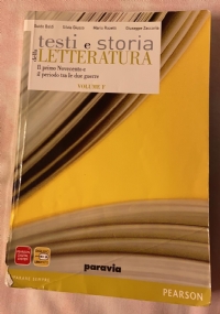 Testi e storia della letteratura: volume E (Leopardi, la Scapigliatura, il Verismo e il Decadentismo) di 