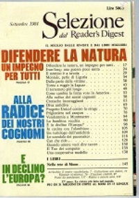 SELEZIONE DAL READER�S DIGEST. Il meglio dalle riviste e dai libri migliori. di 