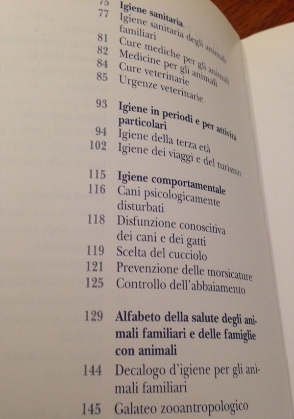 igiene bestiale cani, gatti & C. di Giovanni Ballarini
