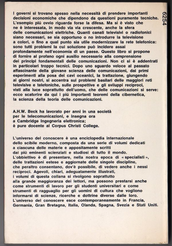 PAROLE E ONDE — ⭐NUOVO⭐ di A. H. W. Beck