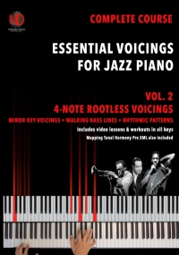 Essential Voicings for Jazz Piano Vol.2: 4-note Rootless Voicings