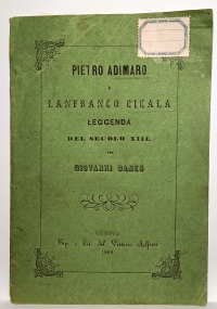 Sull�ultima pubblicazione del prof. Volpicelli intorno alla cecit� del Galileo : lettera del P. Secchi al ch.mo prof. cav. Betti uno dei compilatori del Giornale Arcadico. Roma 3 ottobre 1868 di 