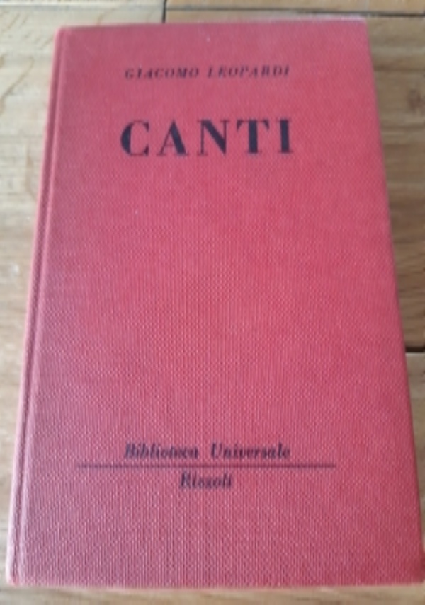 LETTERATURA ITALIANA (completa in 4 voll.) di 