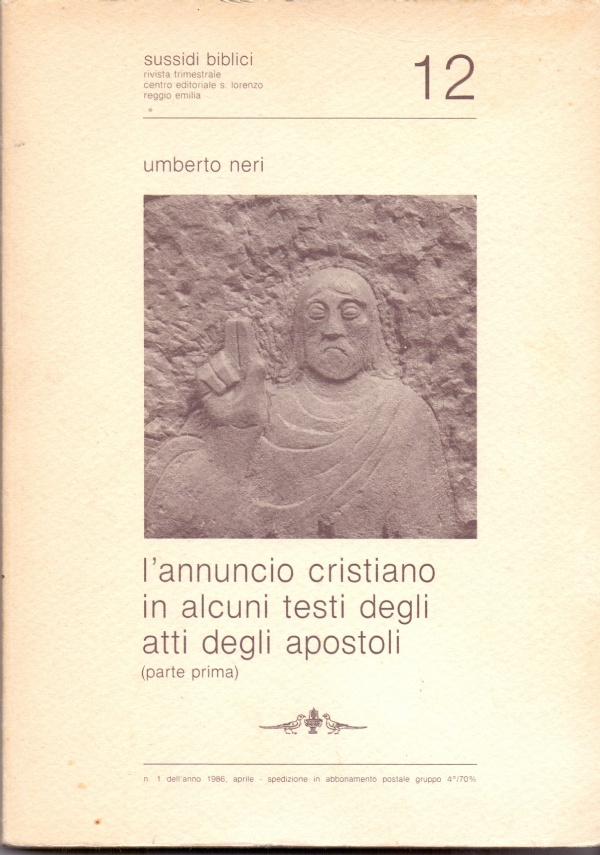 Volumi vari collana Sussidi biblici di 