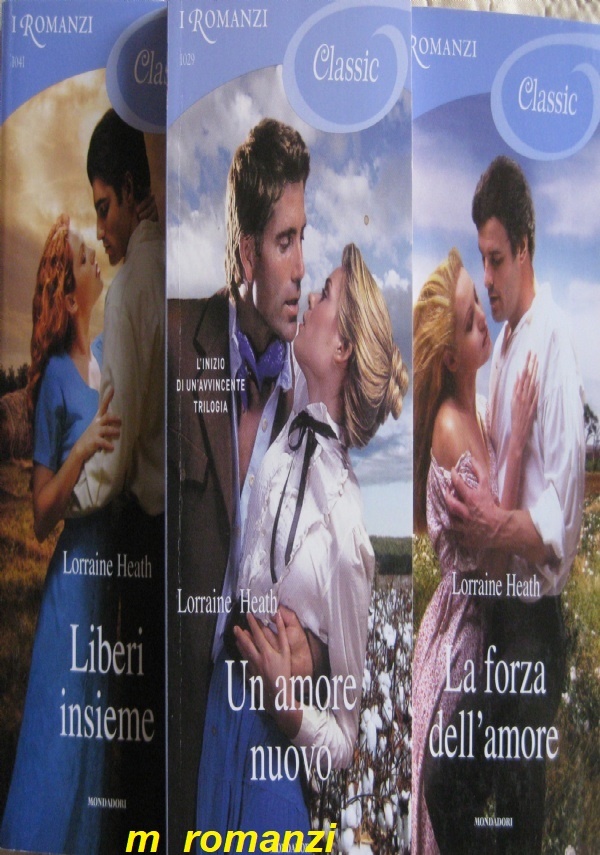 LA PROMESSA DI UN BACIO+LA SPOSA DEL DIAVOLO+L�AMORE DI VANE+LA DONNA DELLO SCANDALO+UN VELO SUL CUORE+LA PROPOSTA DI FELICITY+MAESTRO DI PASSIONE+INNAMORARSI ALL�ALTARE+IL CONTE MISTERIOSO+INCONTRO A di 