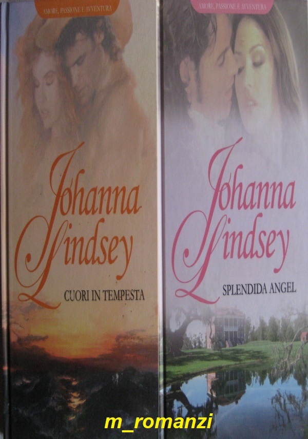 JOHANNA  LINDSEY : SFIDA NEL VENTO SELVAGGIO + AMORE SELVAGGIO + ANGEL * Serie  Completa * di 