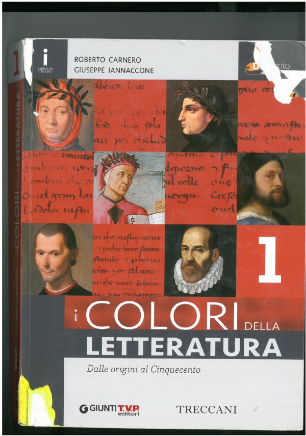I COLORI DELLA LETTERATURA 2 dal �600 aL PRIMO �800 di 