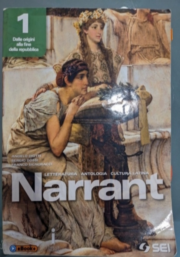 NARRANT letteratura antologia e cultura latina di 
