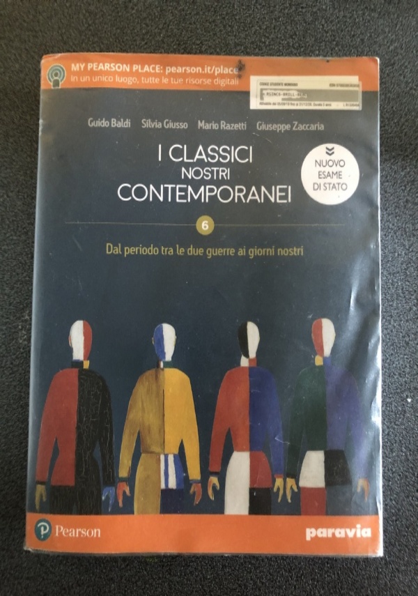 I classici nostri contemporanei 5.2: dall�et� postunitaria al primo novecento di 