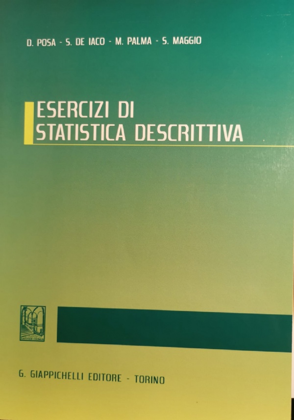 Fondamenti di Statistica descrittiva di 