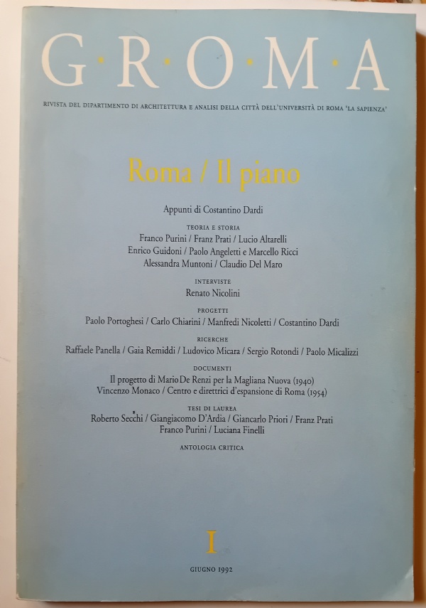 Il progetto nella citt� d�arte / Anno V n. 2, 2.2001, di Firenze Architettura, periodico semestrale del Dipartimento di Progettazione dell�Architettura di 