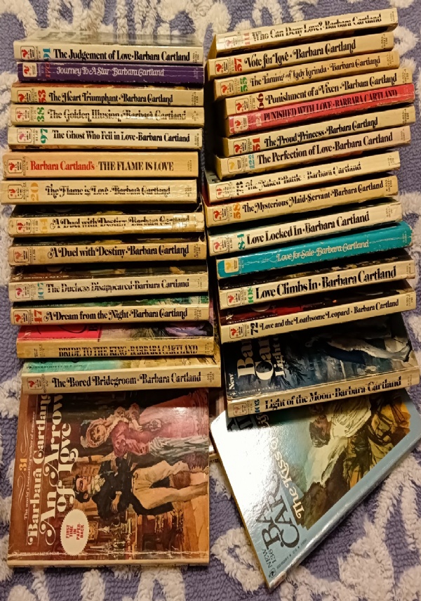 Barbara Cartland 3 x 2,00 � a scelta  (vedi titoli nell�inserzione) di 