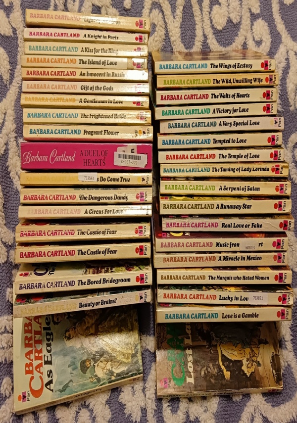 Barbara Cartland 3 x 2,00 � a scelta (vedi titoli nell�inserzione) di 