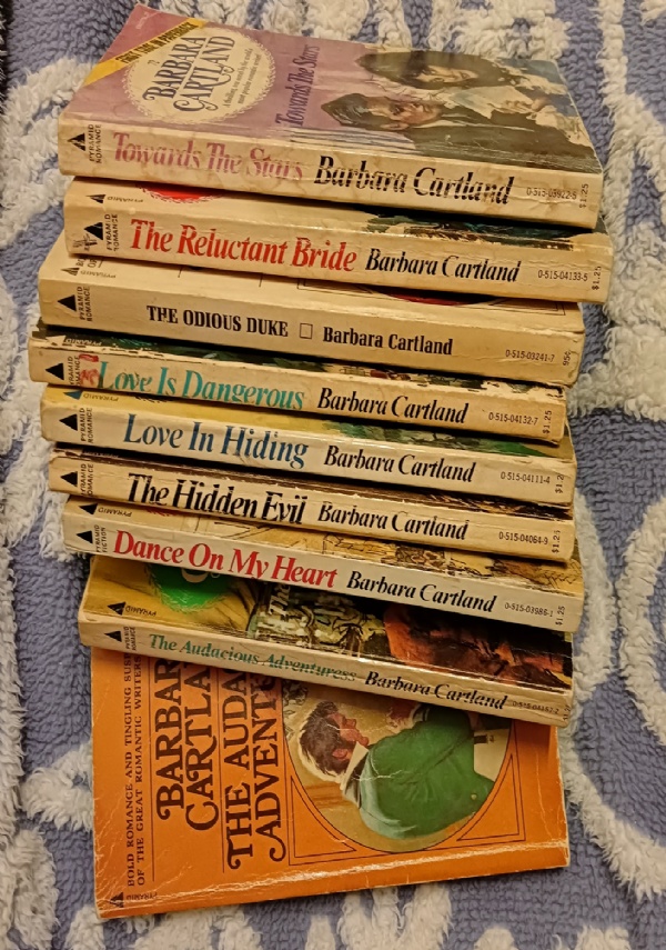 Barbara Cartland 3 x 2,00 � a scelta (vedi titoli in foto) di 