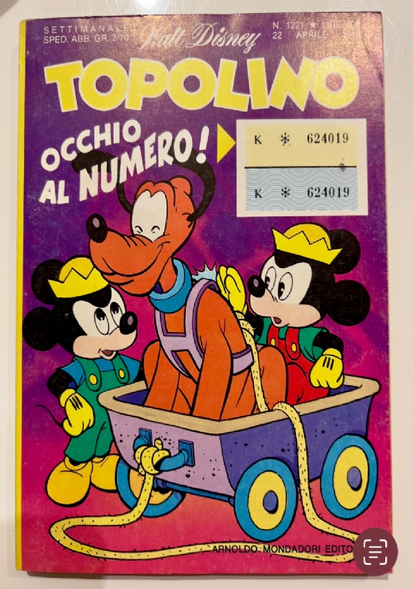 Topolino n. 1049 4 gennaio 1976 di 
