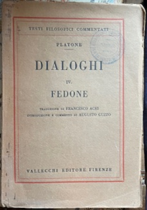 Dialoghi. II. Eutifrone di 