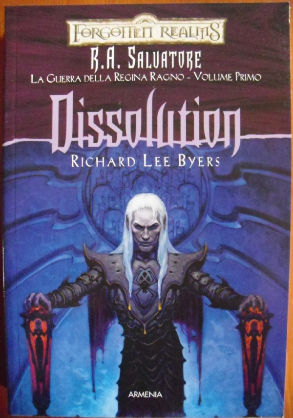 La guerra della Regina Ragno lotto 4 libri horror fantasy: Dissolution, Condemnation, Extinction, Annihilation - Forgotten Realms SERIE NON COMPLETA PRIMA EDIZIONE di 