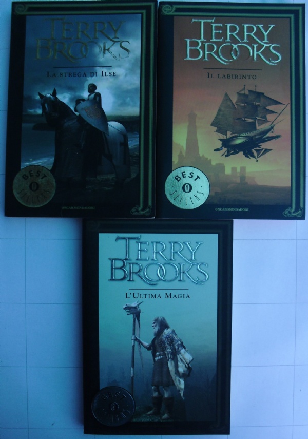 Il cavaliere degli Elfi: La rocca dell�Ordine, La terra degli Albi, La terra del Fiordo - Lotto 3 libri fantasy SERIE COMPLETA PRIMA EDIZIONE di 