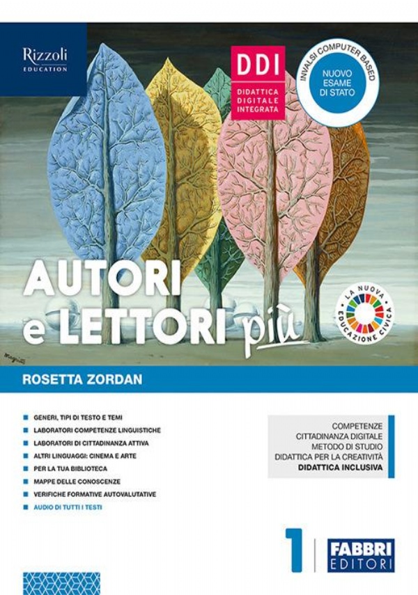 AUTORI E LETTORI PI�. Con Quaderno, Accoglienza e prove d&rsquo;ingresso, Io cittadino digitale e Hub young. Per la Scuola media. Con ebook. Con espansione online. Con DVD vol.1 di 