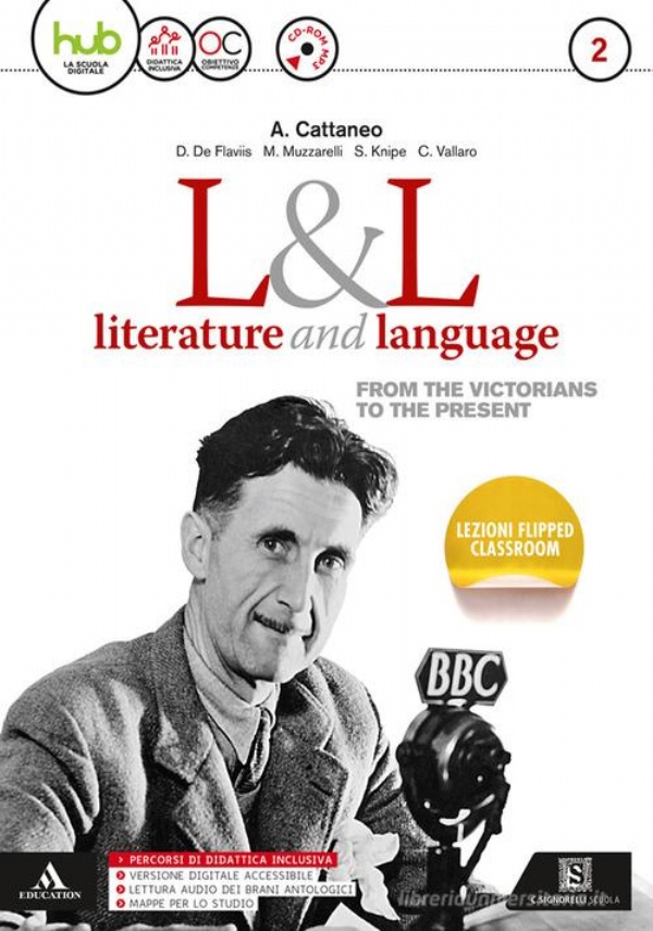 L & L Literature & language volume 1 + CD Audio di 