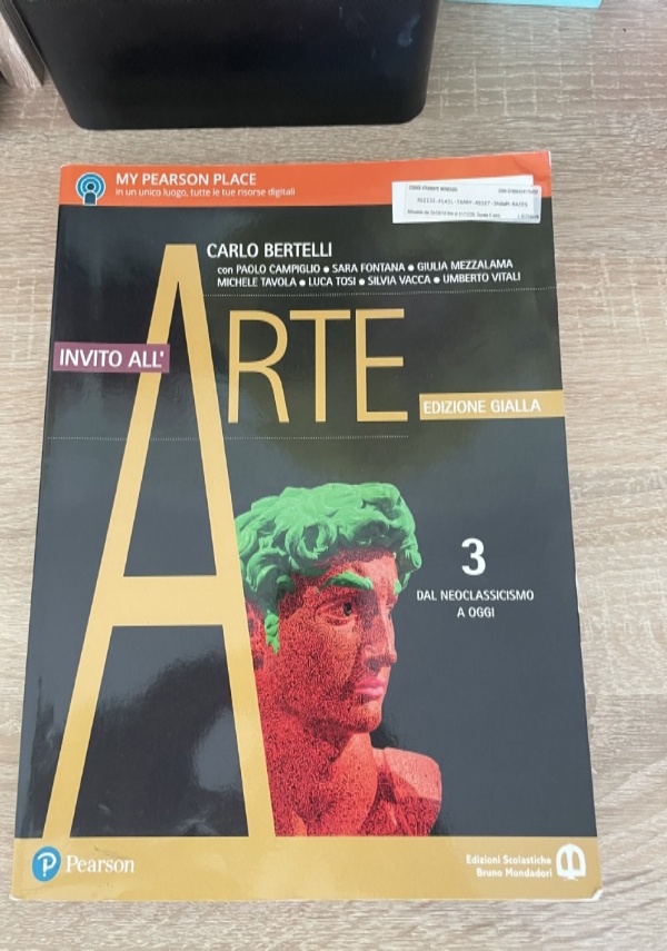 Invito all?arte 2 edizione gialla, Dal Rinascimento al Rococ? di 