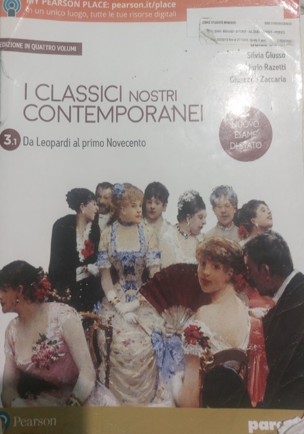 I Classici nostri contemporanei 3.2 Dal periodo tra le due guerre ai giorni nostri di 