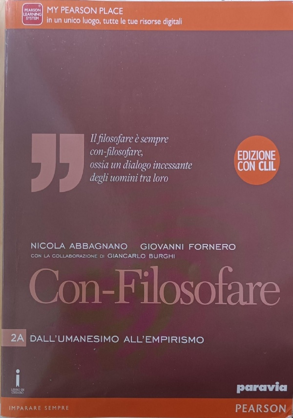 Con-filosofare vol 3A+3B di 