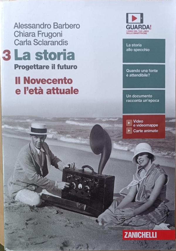 La Storia progettare il futuro vol2 il settecento e l&rsquo;ottocento + Atlante di geostoria di 
