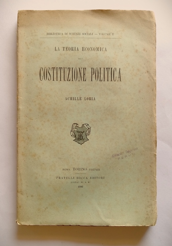 MEMORIE DESCRITTIVE DELLA CARTA GEOLOGICA D�ITALIA. DESCRIZIONE GEOLOGICA DELL�ISOLA D�ELBA DI BERNARDINO LOTTI INGEGNERE DEL REGIO CORPO DELLE MINIERE di 