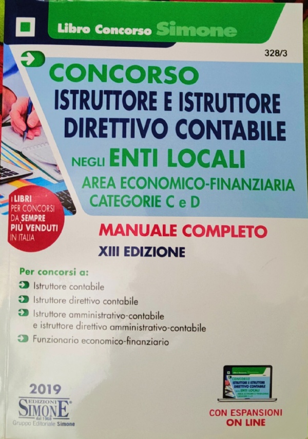 Istruttore e istruttore direttivo contabile negli enti locali QUIZ COMMENTATI di 