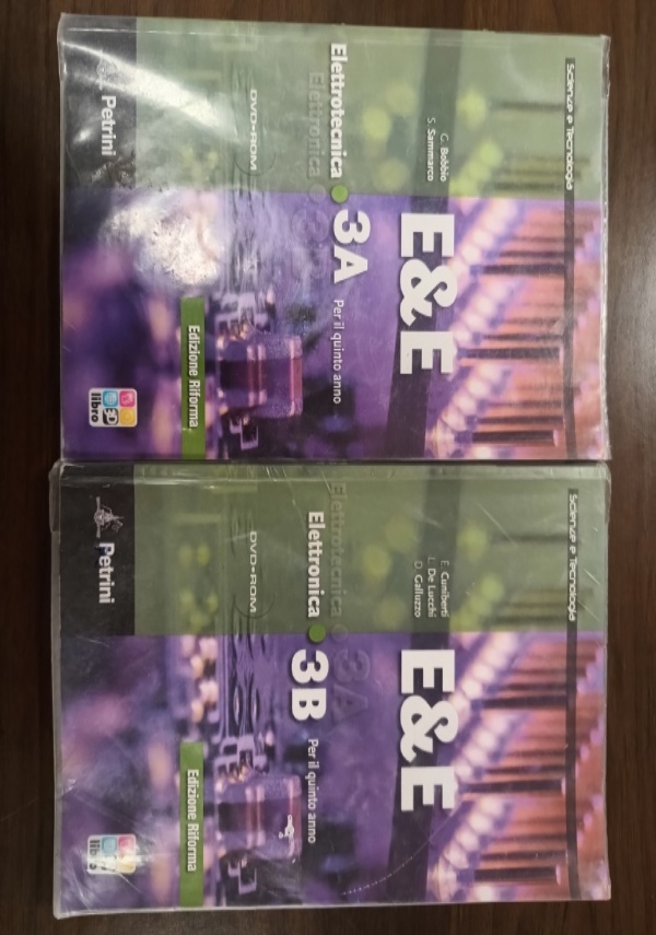 E&E. Elettrotecnica. Ediz. riforma. Per le Scuole superiori.  vol.1 - 1A - 1B - senza DVD di 