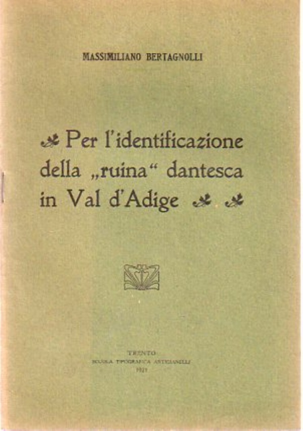 VITA DEL VENERABILE SERVO DI DIO GIOVANNI NEPOMUCENO DE TSCHIDERER Principe Vescovo di Trento, ricavata dai Processi di Beatificazione e da autentici documenti dal Postulatore della Causa Sac. Antonio Tait  [Due volumi indivisibili. Venezia 1905]. di 