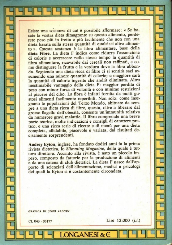 La Dieta Fibre - più veloce, più sana, più efficace di Audrey Eyton