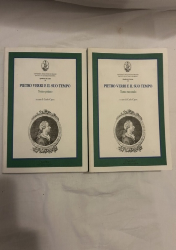 Pietro e Alessandro Verri - Carteggio Volume VIII 1 e 2 di 