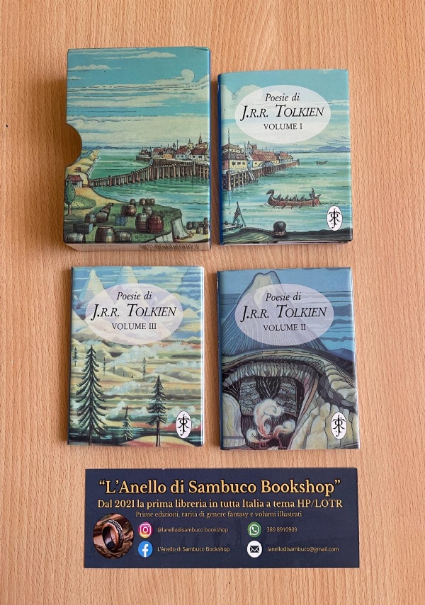 J.R.R. Tolkien cofanetto racconti ritrovati incompiuti perduti edizione CdE di 