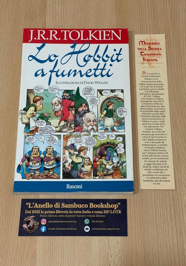 J.R.R. Tolkien Il Signore degli Anelli pelle verde Rusconi 1997 di 