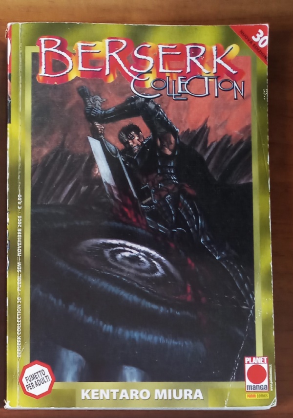 BERSERK COLLECTION 34 Kentaro Miura PLANET MANGA 2010 di 