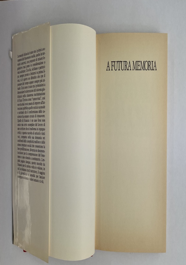 A futura Memoria di Lenoardo Sascia