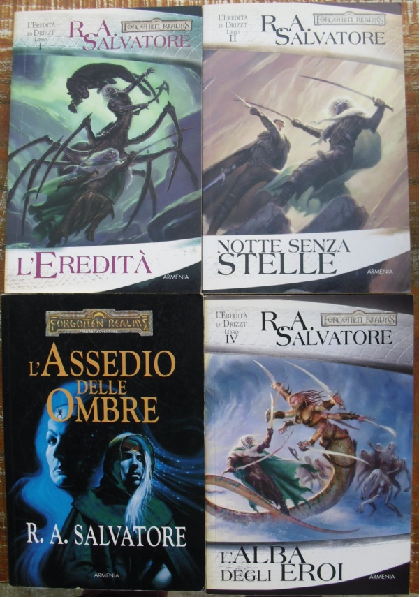 Dragonlance Gli eroi II: La leggenda Minotauro Grallen Brithelm trilogia PRIMA EDIZIONE SERIE COMPLETA di 