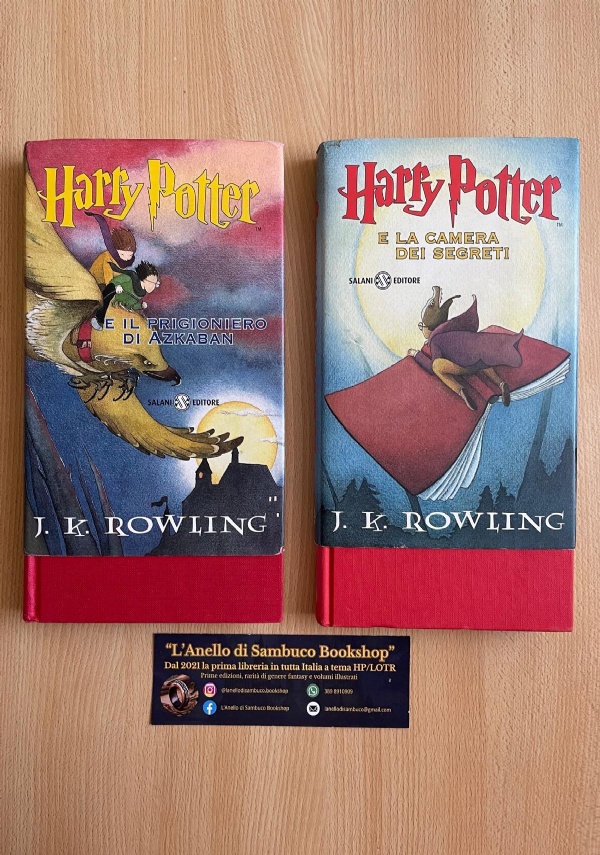 Harry Potter e il prigioniero di Azkaban vecchia traduzione prima edizione Salani 2001 di 