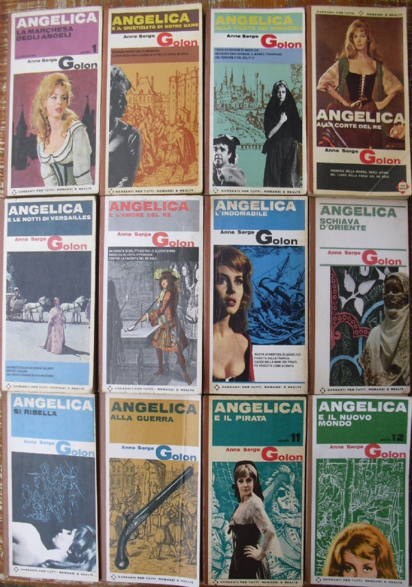 Angelica La fortezza del cuore - romanzi rosa storici PRIMA EDIZIONE di 