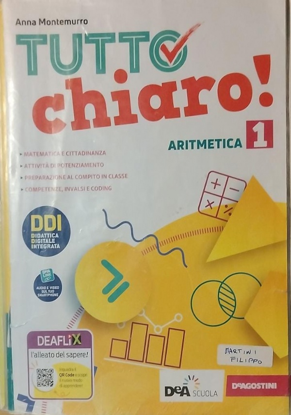 Tutto chiaro 2 Aritmetica + Geometria + prontuario di 