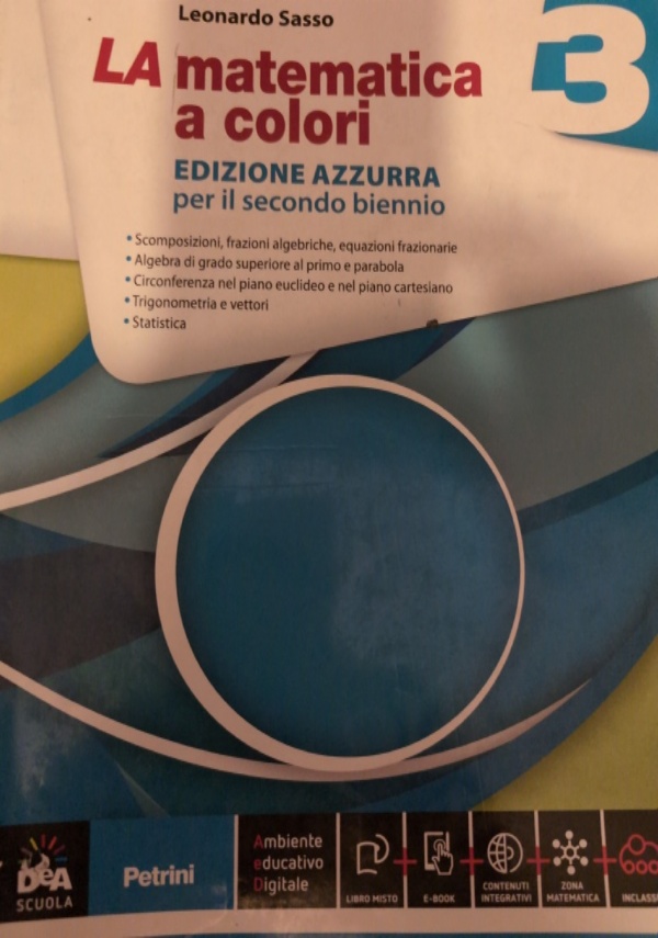 La matematica a colori Edizione azzurra di 