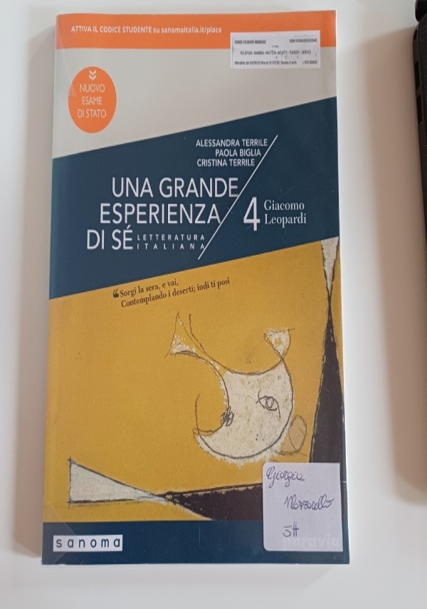 Una grande esperienza di s� 2 il quattrocento e i cinquecento di 