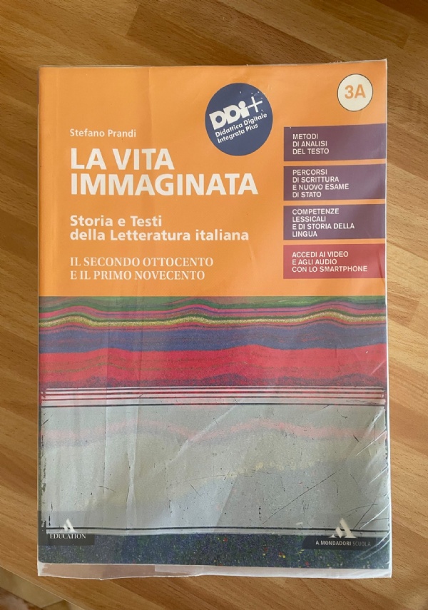La vita immaginata. Storia e testi della letteratura italiana. Vol. 2A + 2B. + tutte le mappe della letteratura di 